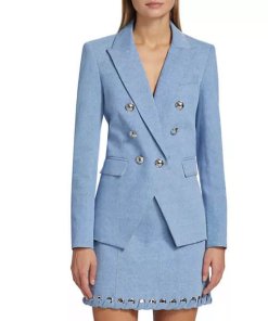 veronica beard Miller Dickey Denim Jacket 5