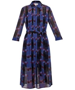 Ted Baker Colour By Numbers Laven Robot-Check Shirtdress