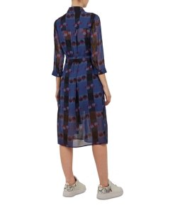 Ted Baker Colour By Numbers Laven Robot-Check Shirtdress