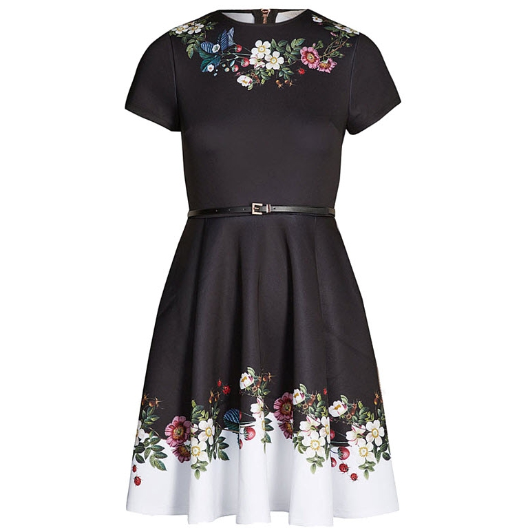 sachin and babi light blue dress ZARA DRESS SMALL Navy Gold Embroidered Velvet Metallic Tiered Tunic Lined  £41.26 main image 1