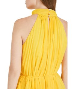 Ted Baker Nadette Pleated Collar Maxi Dress