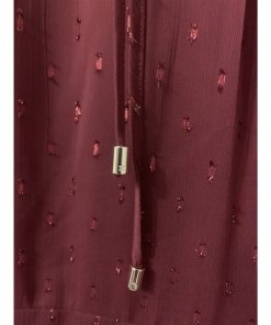 Ted Baker Haleat Dobby Ruffle Fil-Coupé Dress