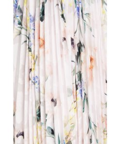 Ted Baker Valetia Dip Hem Floral Pleated Dress