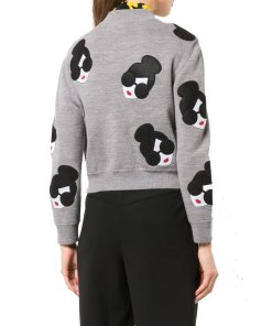 Alice olivia theron stace face cardigan