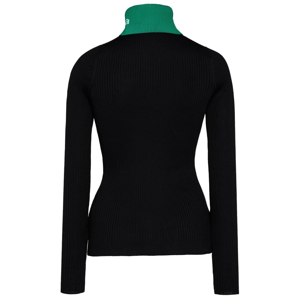 Proenza Schouler White Label PSWL Logo-Intarsia Turtleneck Sweater - Image 8