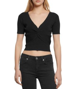 Sandro-Serena-Ribbed-Knit-Detail-Top