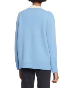 sandro amal varsity cardigan