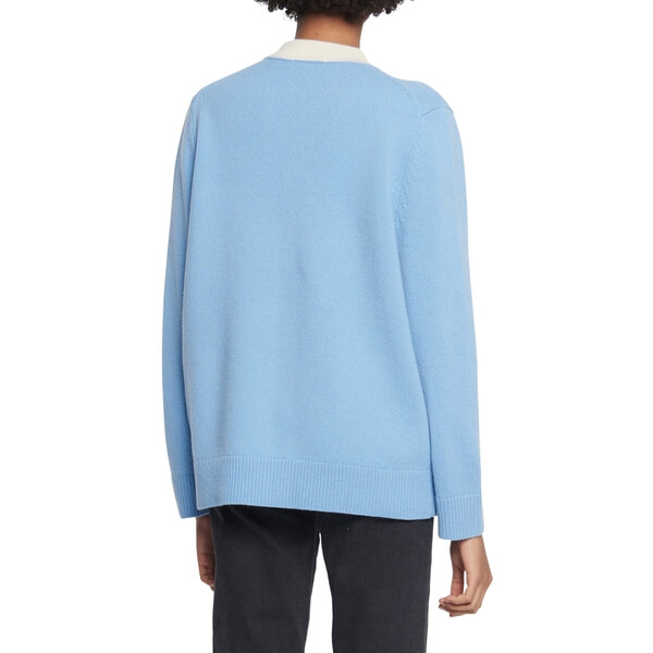 sandro amal varsity cardigan