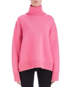Celine Pink Cashmere Sweater-1