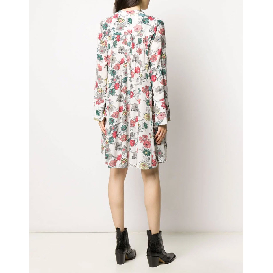 30% extra off] Zadig & Voltaire Raika Floral Print Tunic Dress