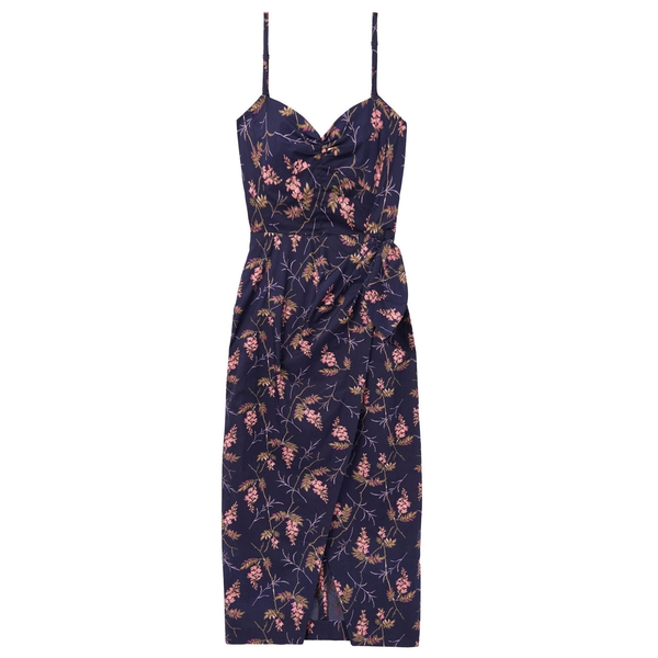 Rebecca Taylor Ivie Sleeveless Wrap Dress  evaChic