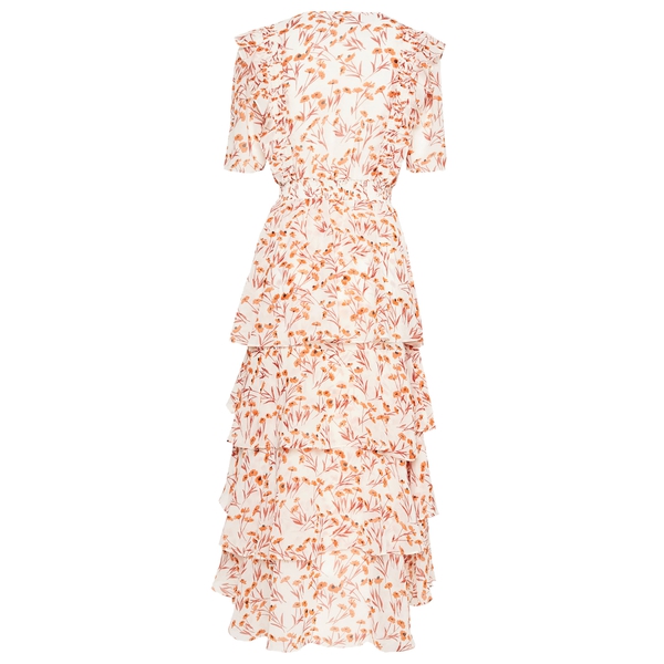Maje Romina Tiered Maxi Dress evaChic Maje Romina Tiered Maxi Dress evaChic