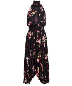 ALC Renzo B Pleated Midi Dress