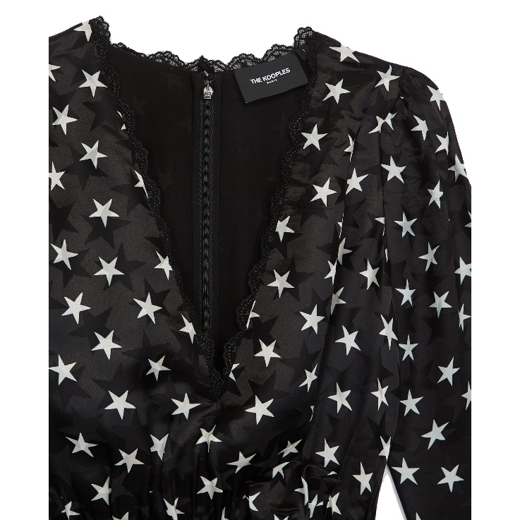 The Kooples Star Boulevard Printed Mini Dress - Image 5