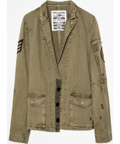Zadig Voltaire Virgina Grunge Jacket