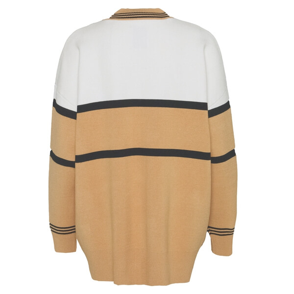 Sandro Amel Oversized Two-Tone Cardigan – evaChic