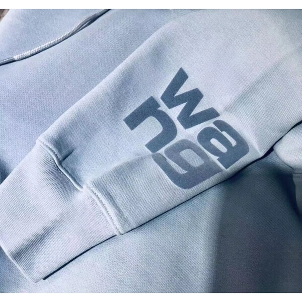 Alexanderwang.T Foundation Logo Terry Hoodie – evaChic