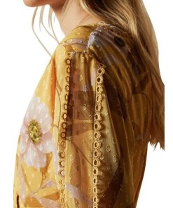 Ted Baker Posyy Cabana Long Sleeve Minidress