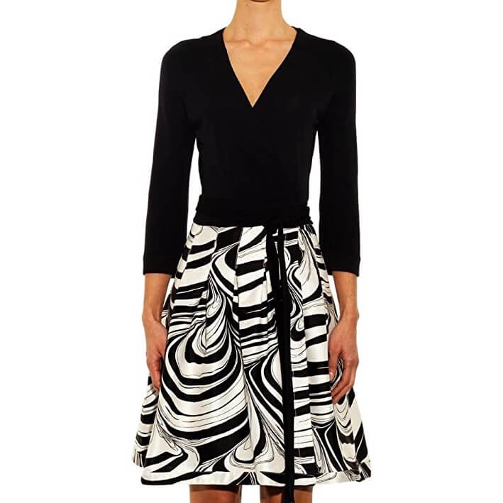 Diane von Furstenberg Jewel Wrap Dress  evaChic
