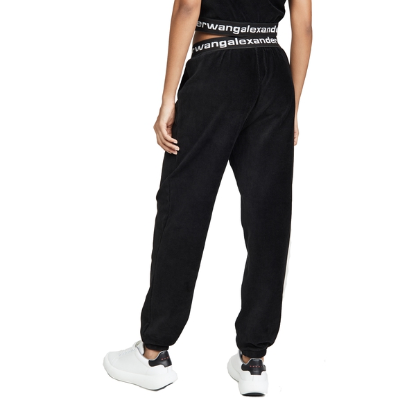 Alexanderwang.T Stretch Corduroy Logo Sweatpants - Image 2