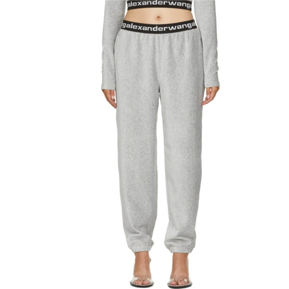 Alexanderwang.T Stretch Corduroy Logo Sweatpants – evaChic