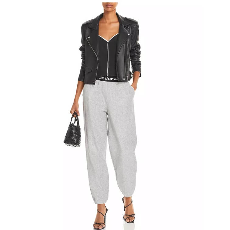 Alexanderwang.T Stretch Corduroy Logo Sweatpants - Image 8