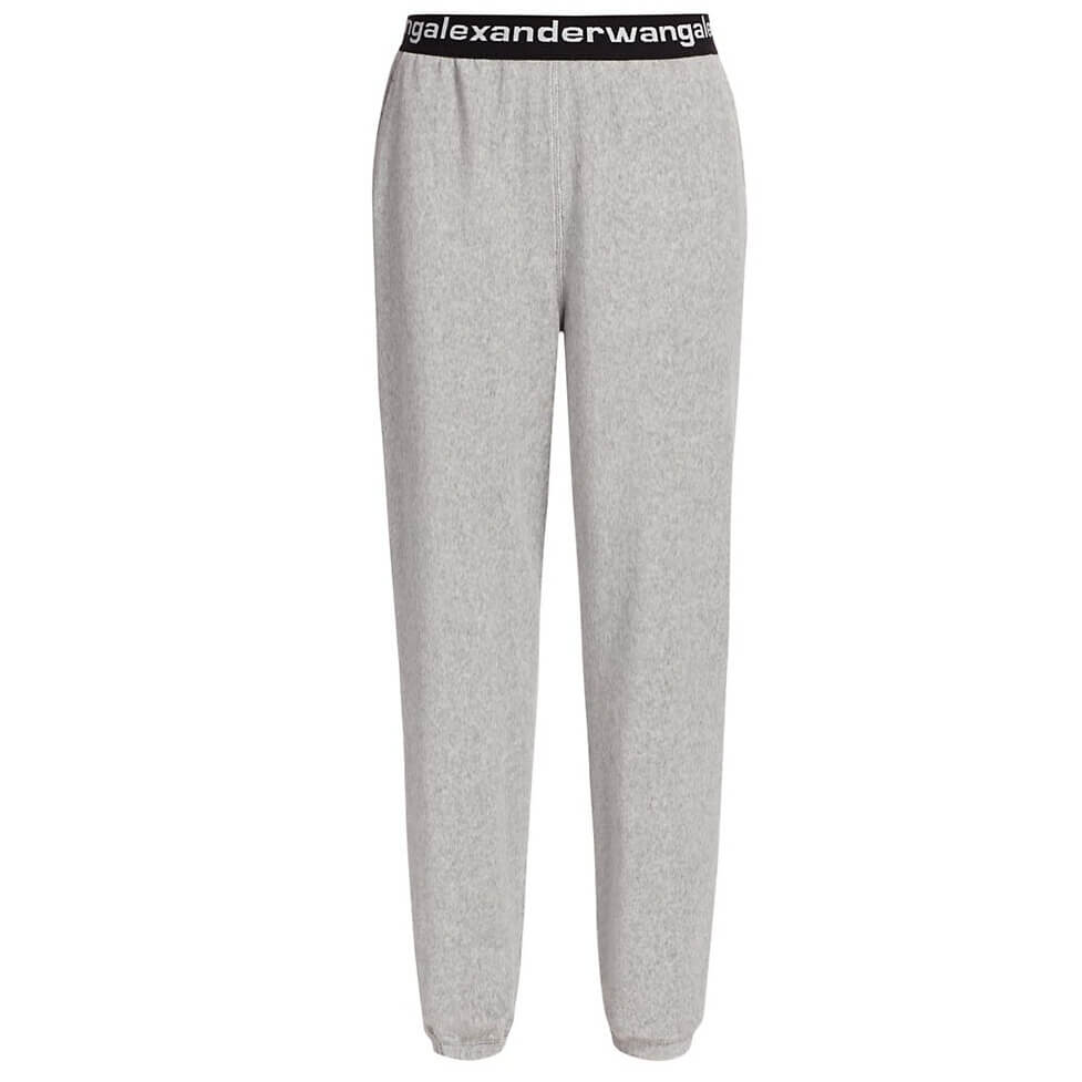 Alexanderwang.T Stretch Corduroy Logo Sweatpants – evaChic
