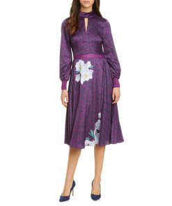 Ted-Baker-London-Jhenni-Wilderness-Long-Sleeve-Dress
