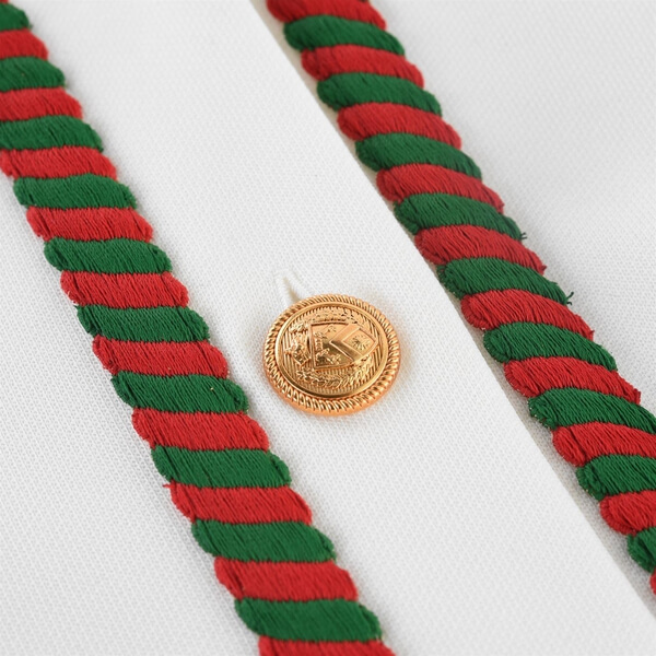 gucci green dress with red ribbon Button Up Blouse main image 0