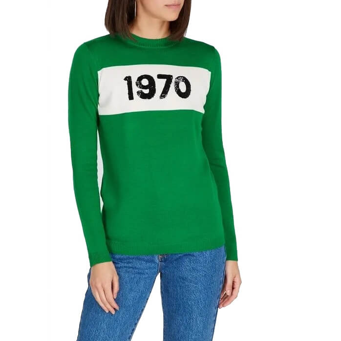 Bella Freud 1970 Sequined Sweater – evaChic