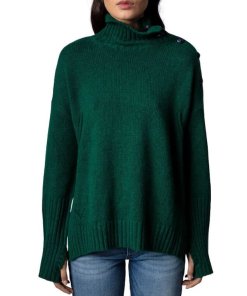 Zadig-and-Voltaire-Alma-Button-Cashmere-Sweater