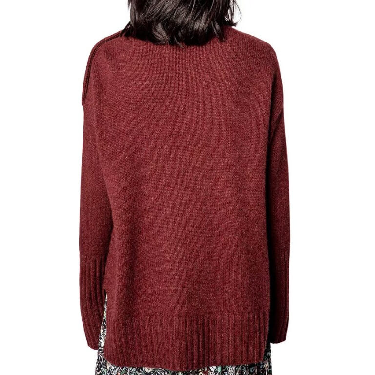 Zadig & Voltaire Alma Button-Trimmed Cashmere Sweater - Image 5