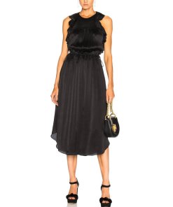Ulla Johnson Eveline Silk Midi Dress
