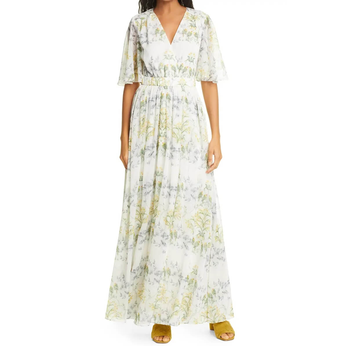 Ted Baker Bilia Papyrus Maxi Dress  evaChic