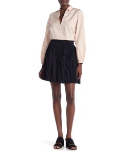 Vince Pleated Mini Skirt