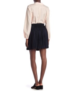 Vince Pleated Mini Skirt
