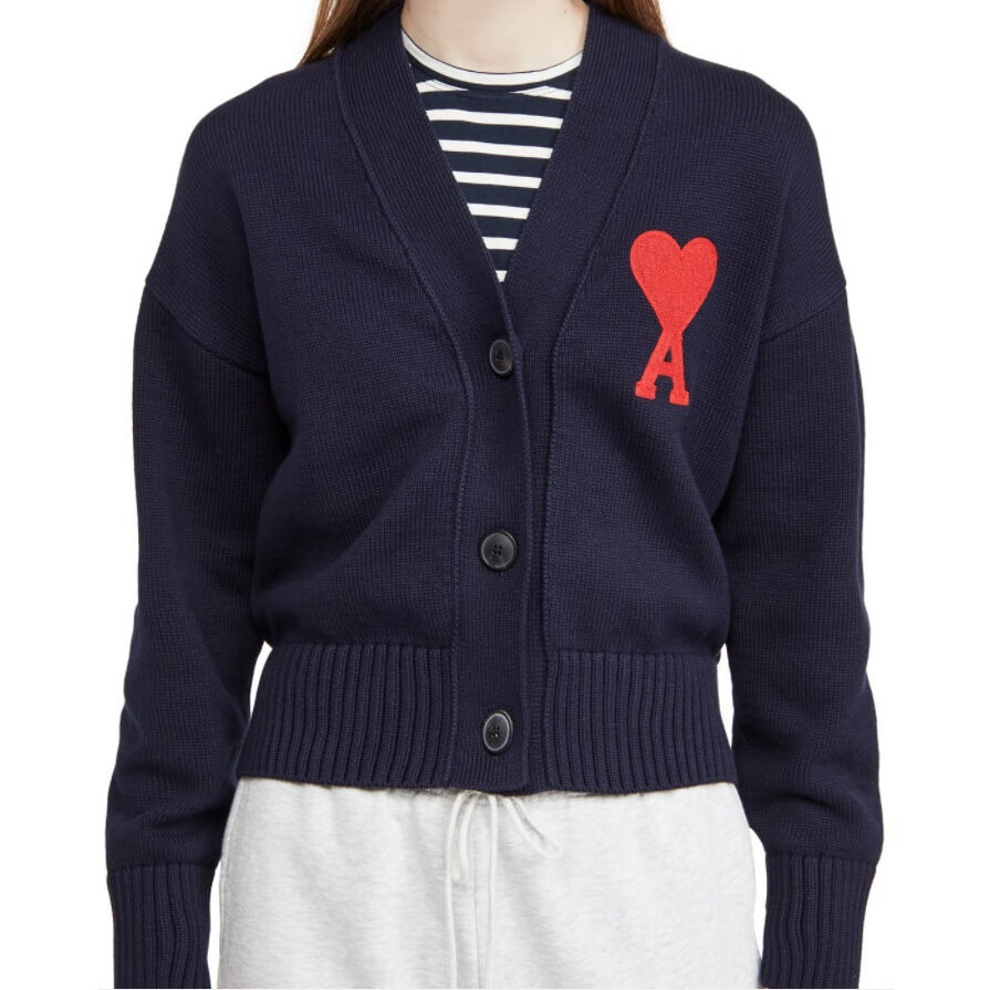 AMI ALEXANDRE MATTIUSSI  カーディガン AMI ALEXANDRE MATTIUSSI Ami paris カーディガン | LIFE is