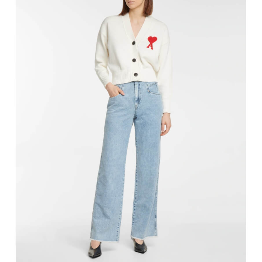 AMI Alexandre Mattiussi Ami De Coeur Cardigan – evaChic