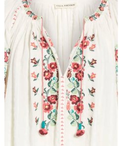 Ulla Johnson Devra Embroidered Blouse