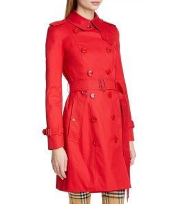 Burberry Chelsea Cotton Gabardine Trench Coat
