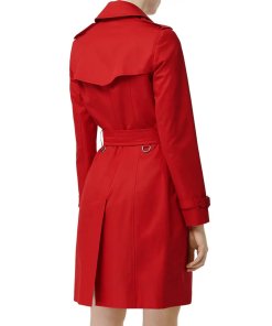 Burberry Chelsea Cotton Gabardine Trench Coat