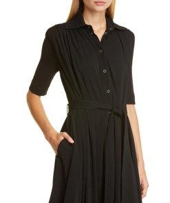 Burberry Cammie Button-Front Shirtdress