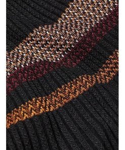 Proenza Schouler Zig-Zag Stripe Knit Midi Skirt