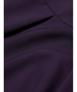 Alexander McQueen Puff Sleeve Wool Blend Minidress
