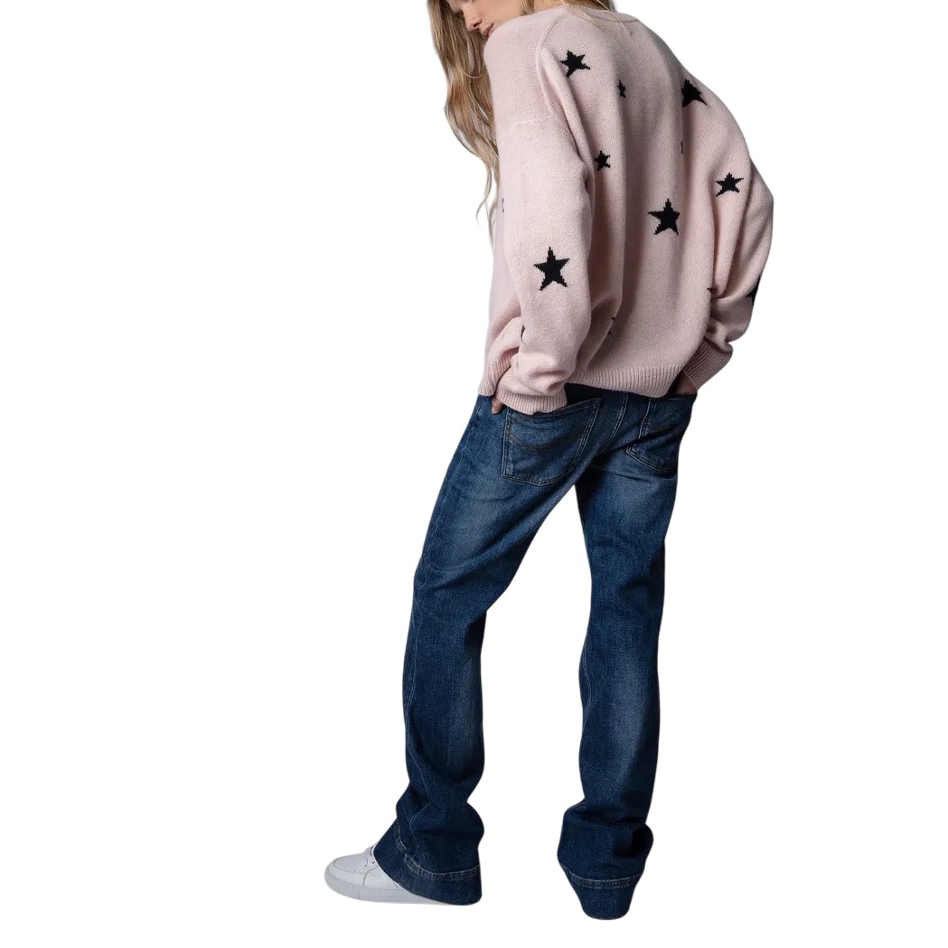 Zadig & Voltaire Markus Star Cashmere Sweater – evaChic