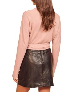 Reformation Cashmere Wrap Sweater