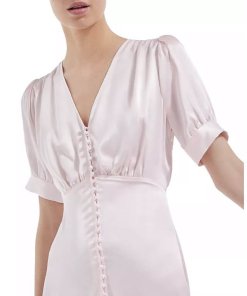 The-Kooples-Button-Front-Robe-Dress