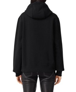 Burberry Poulter Shark-Print Oversized Cotton Hoodie