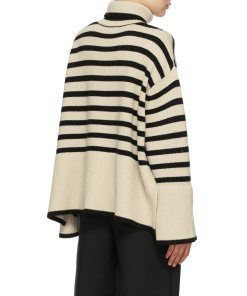 Totême Signature Stripe Turtleneck Sweater