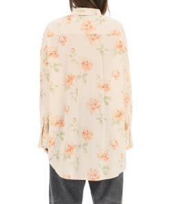 R13 Ruffled Oversized Shirt